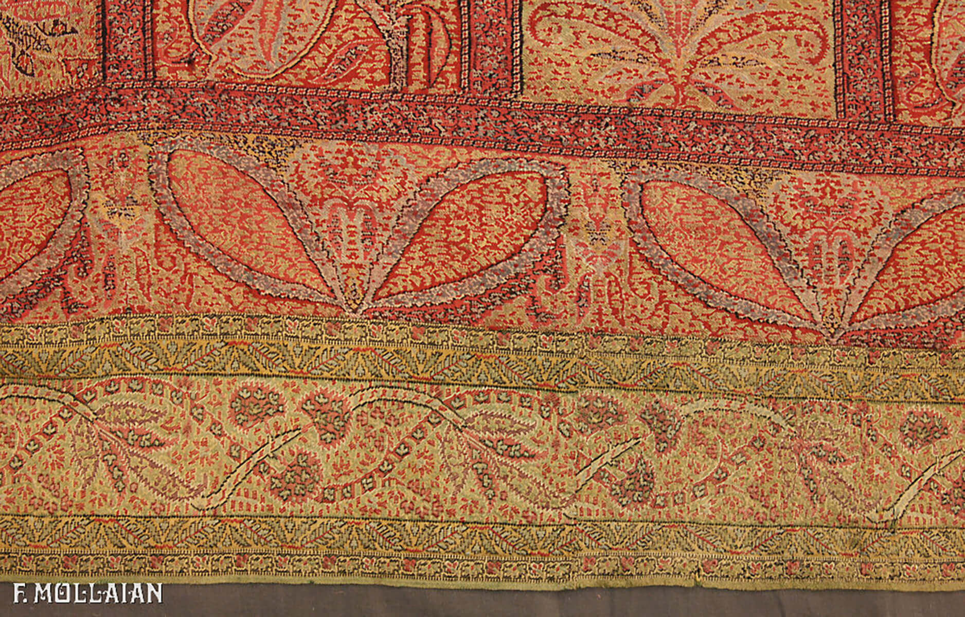 Indien Antique Kashmir Shawl n°:13258101